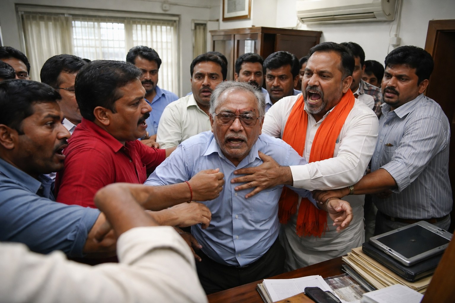 BJP MLA Office Raid? Education Officer Beaten in Dehradun | Full Story